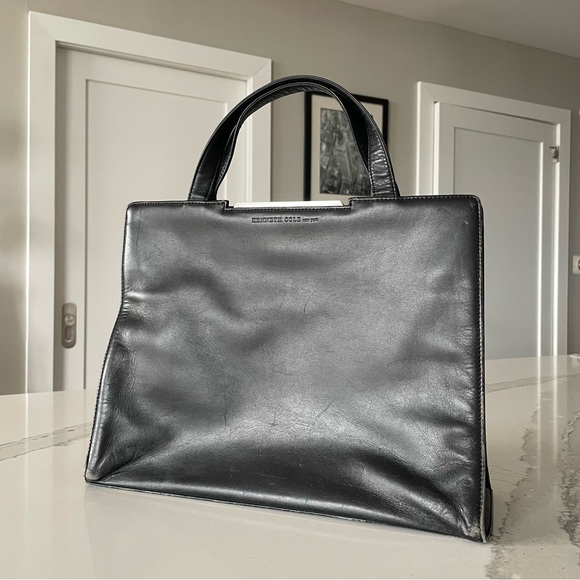 Kenneth Cole New York Handbags - Vintage Kenneth Cole Leather Bag